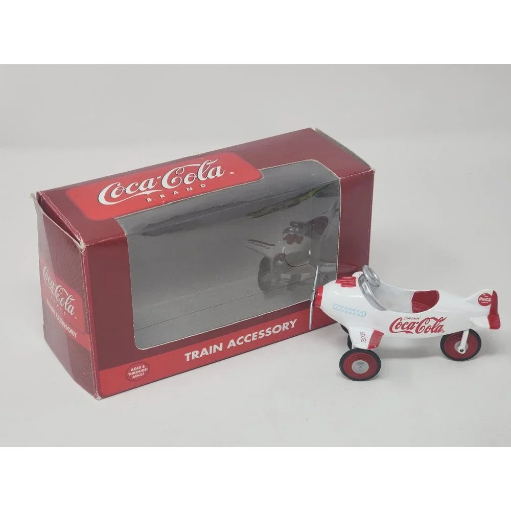 K-Line Coca Cola Brand Pedal‎ Plane Train Accessory Bi Plane Coke Toy